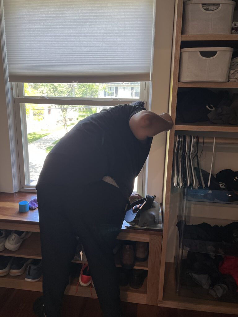 Home organization storage shelving — My Simple Cleaning professional house cleaning