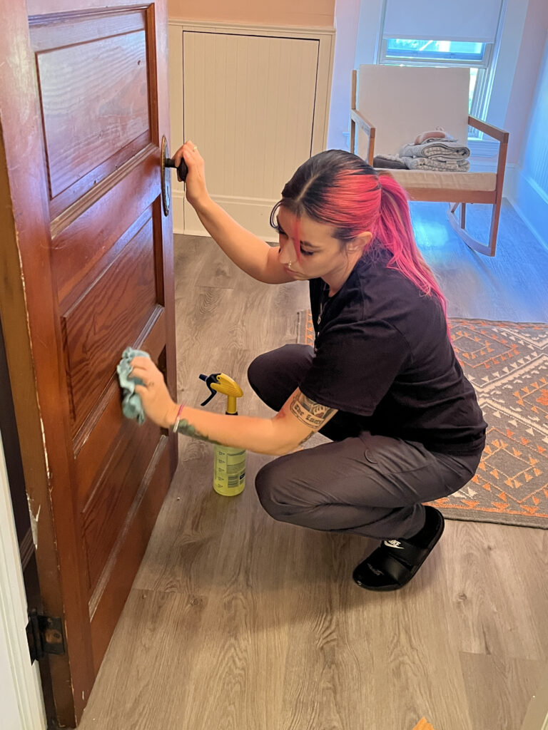 Kitchen cabinet cleaning — My Simple Cleaning professional house cleaning