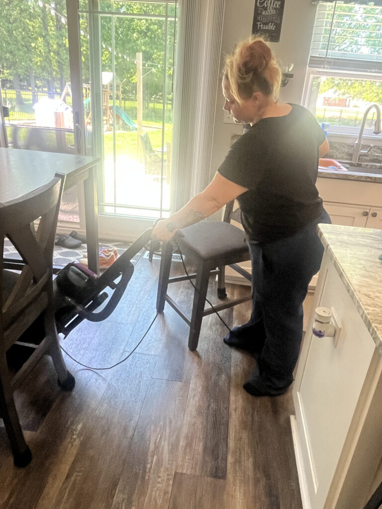Kitchen chair cleaning — My Simple Cleaning professional house cleaning