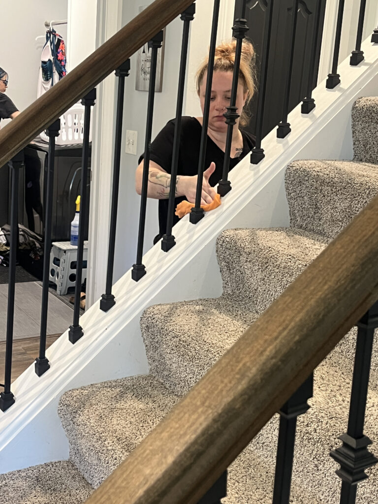 Staircase carpet cleaning — My Simple Cleaning professional house cleaning